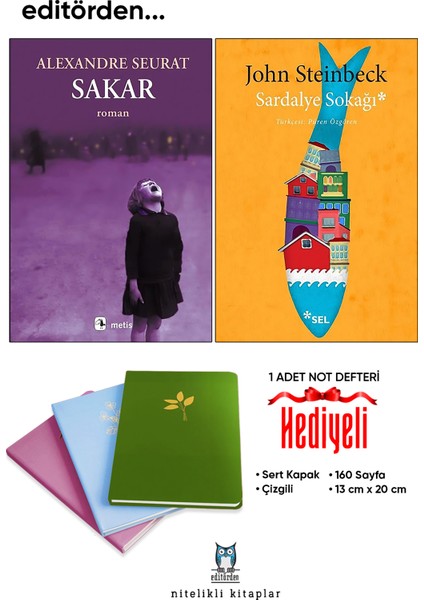 Sakar/alexandre Seurat - Sardalye Sokağı - Not Defteri Hediyeli