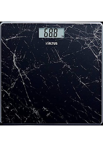 Çok Renkli Desenli Cam Banyo Tartısı, 808 Mm, Garantili, 1 Yıl