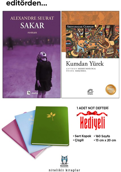 Sakar/alexandre Seurat - Kumdan Yürek - Not Defteri Hediyeli