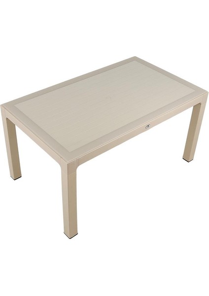 90x150 Wood Masa (Camlı)