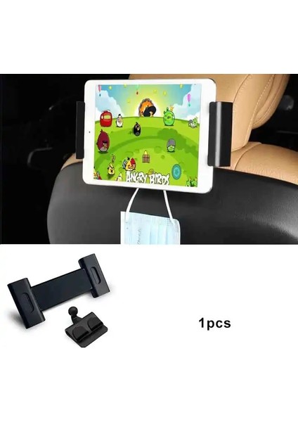 Volvo Için Arka Koltuk Phablet Tutucu XC60 XC90 S90 S60 V60 V90 Head Relies Ipad Klipsleri Araç Aksesuarlar Kollu: Kanca Olmadan 1pcs (Yurt Dışından)
