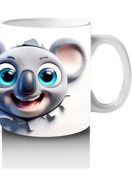 Mutlu Bakışlı Sevimli Koala Ikizleri – Baskılı Kahve Kupası fırsatları