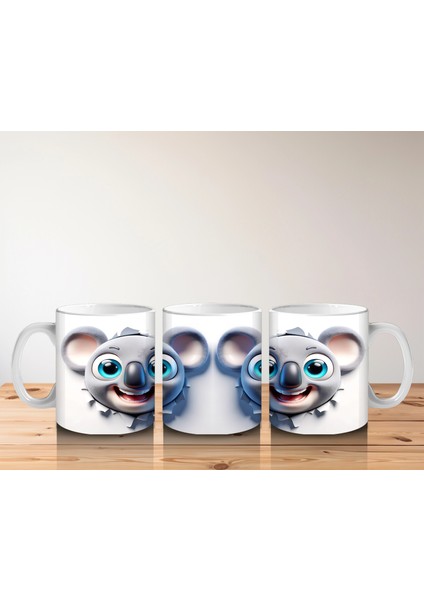 Mutlu Bakışlı Sevimli Koala Ikizleri – Baskılı Kahve Kupası indirimleri