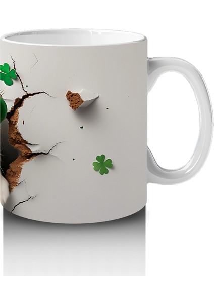 Şapkalı Köpek ve Bahar Yaprakları – Baskılı Kahve Kupası fırsatları