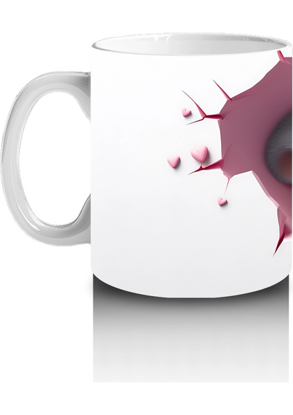 Duvarı Delen Tatlı Koala Figürü – Baskılı Kahve Kupası fiyatları