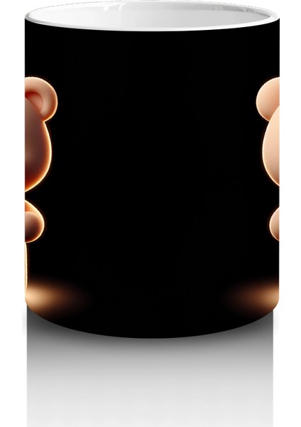 Kalpli Peluş Ayıcık Figürü – Baskılı Kahve Kupası modelleri