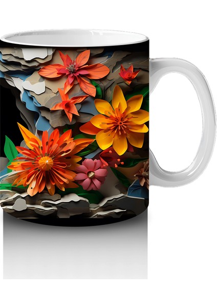 Siyah Zemin Üzerinde Parlayan Yusufçuk – Baskılı Kahve Kupası fırsatları