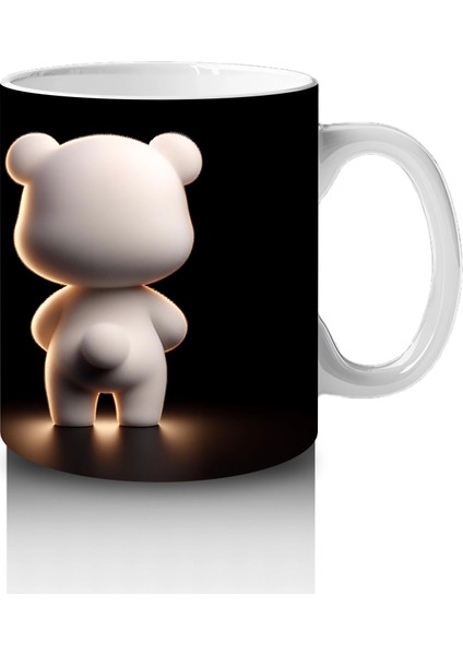 Romantik Işıklar Altında Ayıcık Çifti – Baskılı Kahve Kupası fırsatları