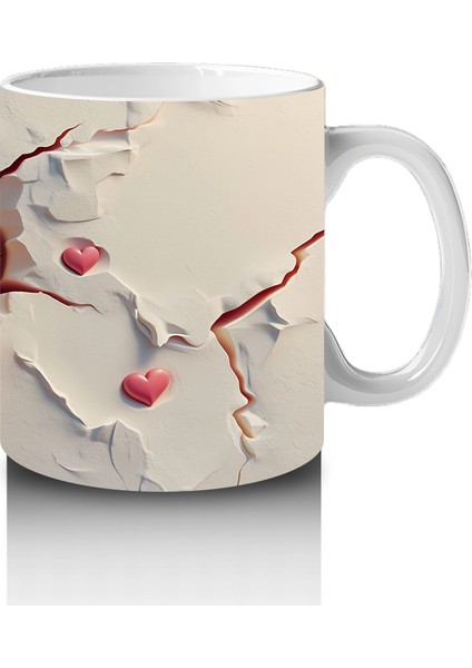 Kalpli Fon Üzerinde Sevimli Ayıcıklar – Baskılı Kahve Kupası fırsatları