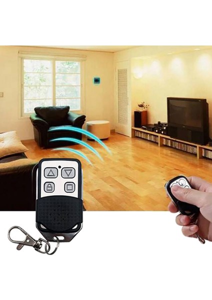 2 Adet 4 Düğmeli Elektrikli Garaj Kapısı Açacağı Kablosuz Uzaktan Kumanda 433MHZ Kablosuz Radyo Frekanslı Uzaktan Kumanda (Yurt Dışından)