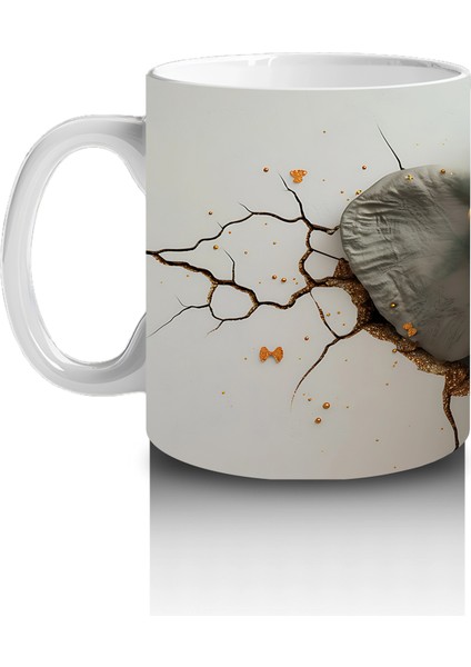 St. Patrick Şapkasıyla Fil Figürü – Baskılı Kahve Kupası fiyatları