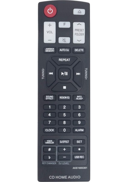 AKB74955301 Lg Mini Hi-Fi Sistemi Için Uzaktan Kumanda Değişimi CM9960 CMS9960F CM9760 CMS9760F CM8360 OM4560 OM7560 (Yurt Dışından)