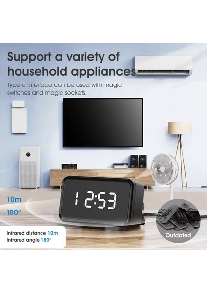 Tuya Akıllı Wifi Ir Uzaktan Kumanda Tv Klima Evrensel Uzaktan Kumanda Ses Alexa Google Smartlife,b (Yurt Dışından) fiyatları