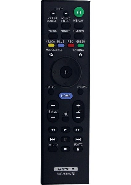 RMT-AH310U Sony Soundbar Için Uzaktan Kumanda HT-CT800 HT-MT500 HT-ST5000 SA-CT800 SA-MT500 SA-ST5000 HTCT800 HTMT500 (Yurt Dışından)