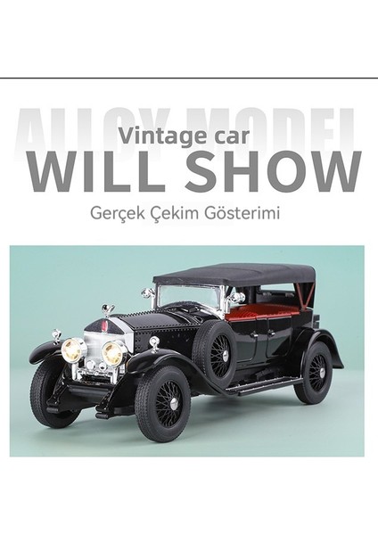 1:24 Phantom Nesil Klasik Otomobil Alaşımlı Araba Modeli (Yurt Dışından) fiyatları