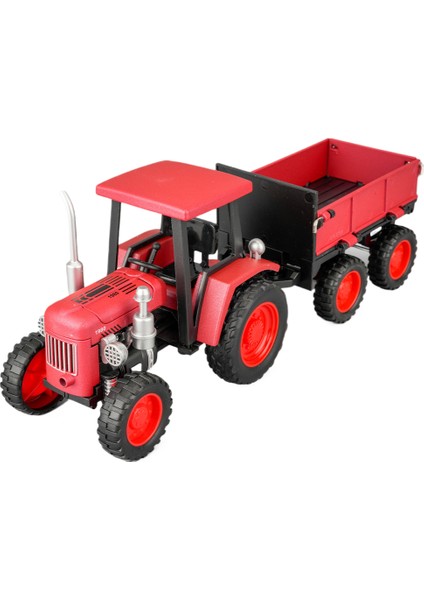 1:24 Retro Dört Tekerlekli Traktör Alaşım Model Araba (Yurt Dışından)