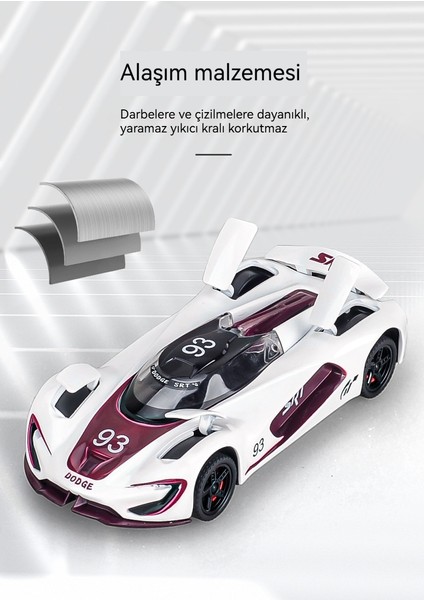 1:32 Dodge Srt Tomahawk Alaşımlı Araba Modeli Yarış Pisti Seti (Yurt Dışından) fırsatları