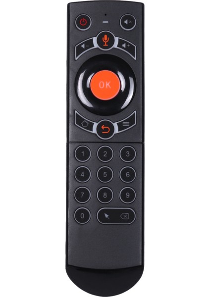Q7 Arkadan Aydınlatmalı Jiroskop Kablosuz Hava Faresi Akıllı Ses Uzaktan Kumandası Tam Tuşlar Ir Öğrenme Android Tv Kutusu Için (Yurt Dışından)