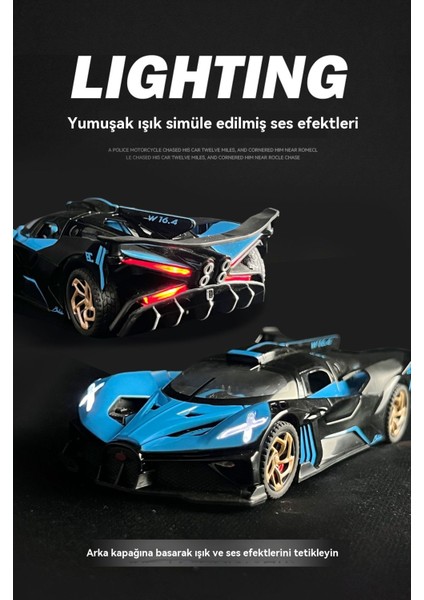 Altın Ateş Meteor 1/32 Alaşım Araba Modeli Çocuk Oyuncak (Yurt Dışından) modelleri