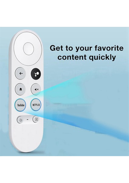 Google Hd/4k Snow Streaming Stick G9N9N Uzaktan Kumanda Için Bluetooth Sesli Uzaktan Kumanda (Yurt Dışından) modelleri