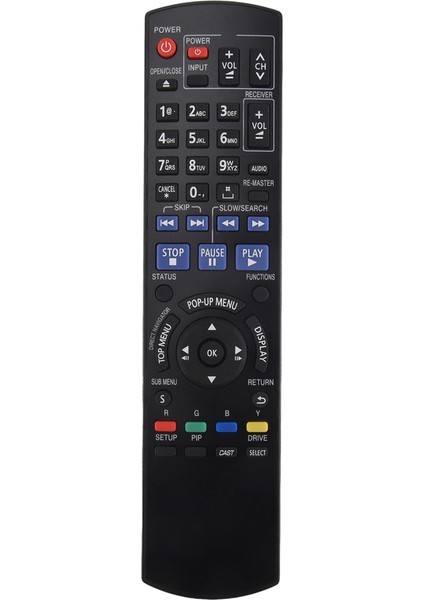Uzaktan Kumanda N2QAYB000378 Panasonic Blu-Ray Disk Oynatıcısı DMP-BD60 DMP-BD80 DMP-BD35 DMP-BD605 DMP-BD601 DMP-BD80K (Yurt Dışından) modelleri