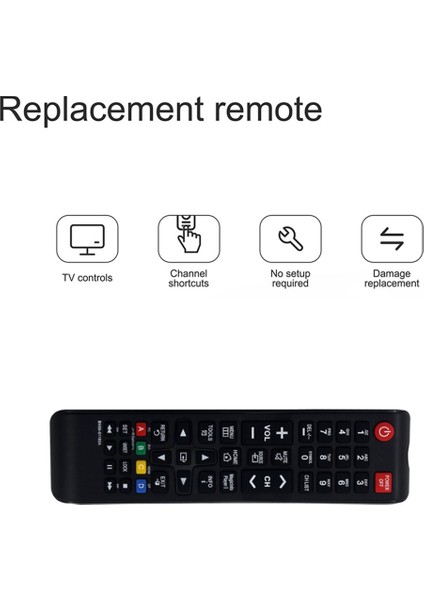BN59-01180A Samsung Lfd Tv Için Uzaktan Kumanda TM1240A DH40D DH48D DH55D DM32D DM40D DM48D EM65E EM75E DC32E DC40E DC48E (Yurt Dışından) fırsatları