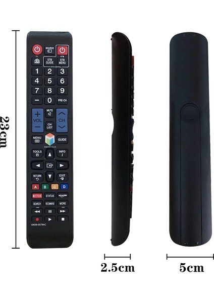 Evrensel Akıllı Tv Yedek Uzaktan Kumanda Samsung Tv AA59-00784C AA59-00784A AA59-0784B BN59-01178W Uzaktan Kumanda Için Uygundur (Yurt Dışından) fiyatları
