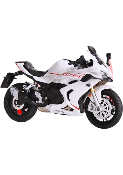 1 Ila 12 Alaşım 600RS Motosiklet Ses ve Işık ile Taksi Oyuncak Araba (Yurt Dışından)