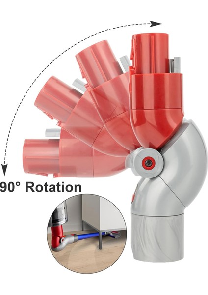 Dyson V7 V8 V10 V11 V15 Elektrikli Süpürgeler Için Düşük Erişimli Adaptör, Alçak Mobilya Temizliği Için Hızlı Çıkarmalı Elektrikli Süpürge Aparatı (Yurt Dışından) modelleri