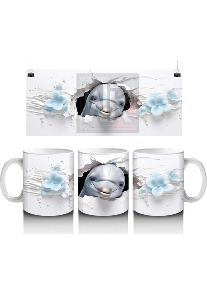 Çatlak Duvar Arasında Yunus – Baskılı Kahve Kupası