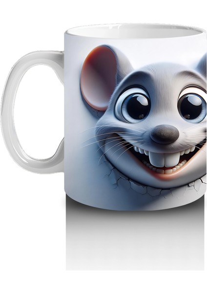 Gülen Fare Çifti – Baskılı Kahve Kupası fiyatları