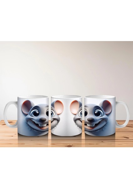 Gülen Fare Çifti – Baskılı Kahve Kupası indirimleri