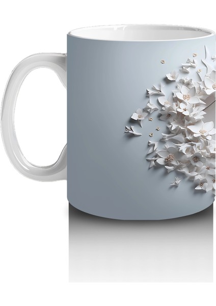 Zarif Kompozisyon Geyik - Baskılı Kahve Kupası fiyatları