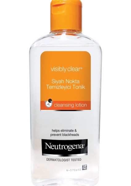 Siyah Nokta Temizleyici Tonik 200 ml Makyaj Organizeri