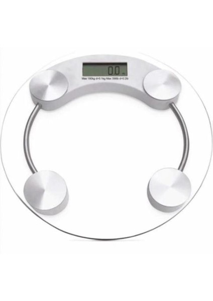 Dijital Cam Yuvarlak Tartı TF-1051, Sağlıklı ve Şık Ölçüm Sağlar.