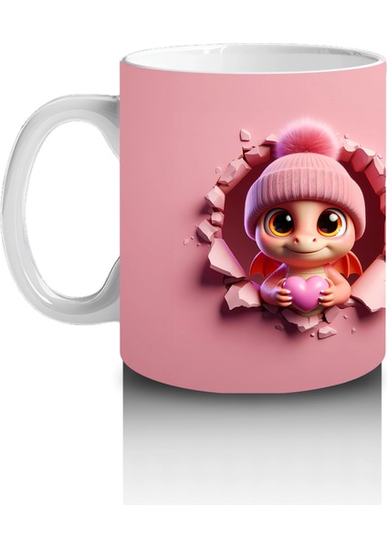 Örgü Şapkalı Sevimli Ayıcık – Baskılı Kahve Kupası fiyatları