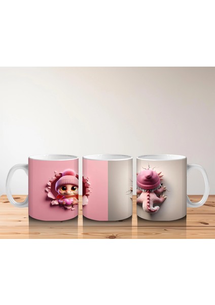 Örgü Şapkalı Sevimli Ayıcık – Baskılı Kahve Kupası indirimleri