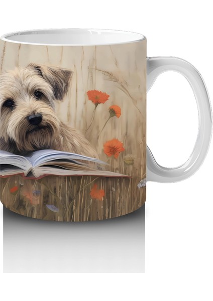 Tatlı Oyuncaklar ve Kitap Okuyan Köpek – Baskılı Kahve Kupası fırsatları