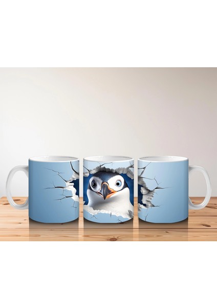 Çatlak Duvar Arasında Şaşkın Bakışlı Baykuş – Baskılı Kahve Kupası indirimleri