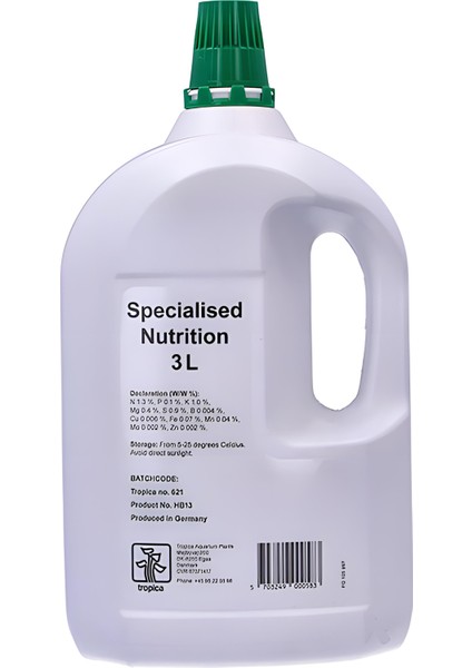 Specialised Nutrition 3l High Tech Bitki Gübresi