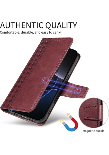 Motorola Edge 40 Neo Için Kılıf Darbeye Dayanıklı Koruma Şık Tasarım Deri Telefon Kılıfı Kart Yuvaları ve Bilek Kayışı ile (Yurt Dışından) fiyatları