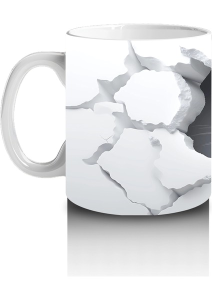 Çatlak Duvar Arasında Yavru Tavşan – Baskılı Kahve Kupası fiyatları