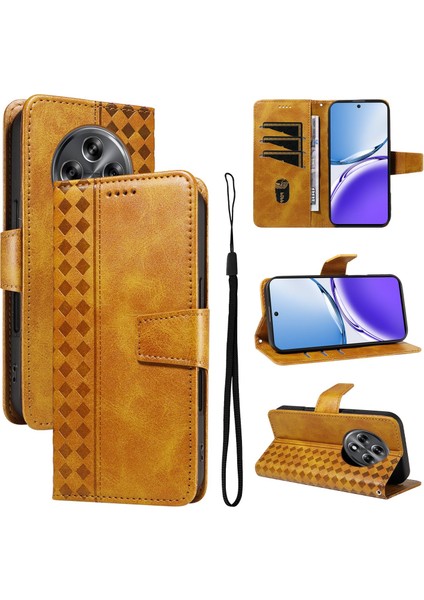 12 5g Için Kılıf Darbeye Dayanıklı Koruma Şık Tasarım Deri Telefon Kılıfı Kart Yuvaları ve Bilek Kayışı ile (Yurt Dışından)