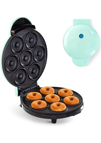 Elektrikli Donut Makinesi Otomatik Isıtmalı Yumurta Kek Ekmek Pişirme Makinesi 700W Mutfak Kahvaltısı 7 Donut Yapar Abd Fişi (Yurt Dışından) modelleri