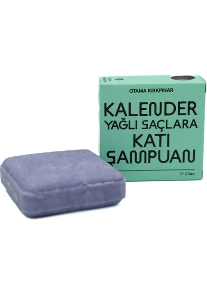Kalender Yağlı Saçlara Katı Şampuan