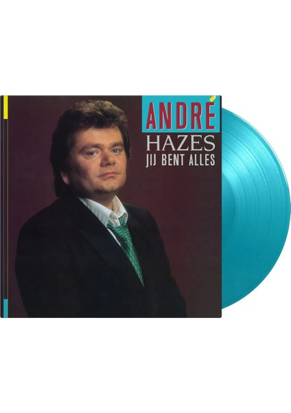 André Hazes - Jij Bent Alles (180G) (Limited Numbered Edition) (Turquoise Vinyl) Plak