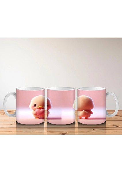 Ön ve Arka Yüzüyle Sevimli Bebek Figürleri – Baskılı Kahve Kupası indirimleri