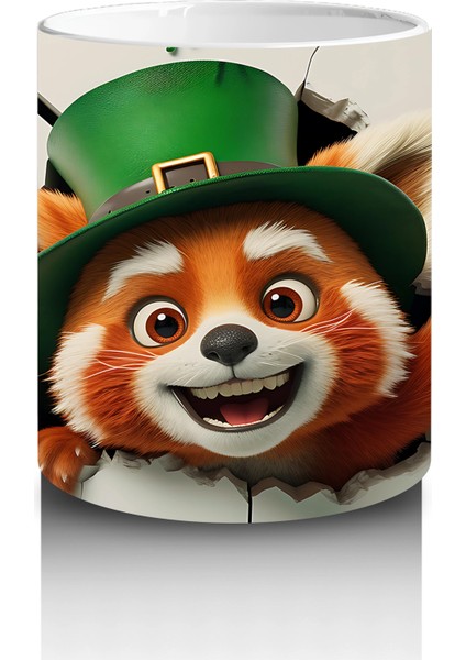 Şanslı Tilki ve Yonca Temalı - Baskılı Kahve Kupası modelleri