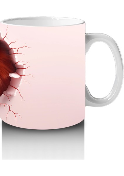 Kırık Duvar Arasından Bizi Izleyen Maymun – Baskılı Kahve Kupası fırsatları