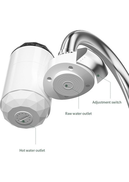 Elektrikli Su Isıtıcı Sıcaklık Göstergesi ile Mutfak Için Anında Isıtma Musluk Isıtıcı Tanksız Su Isıtıcı Ab Tak A (Yurt Dışından) fırsatları